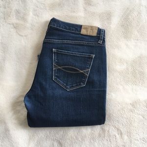 Abercrombie Low Rise Straight Leg Jeans